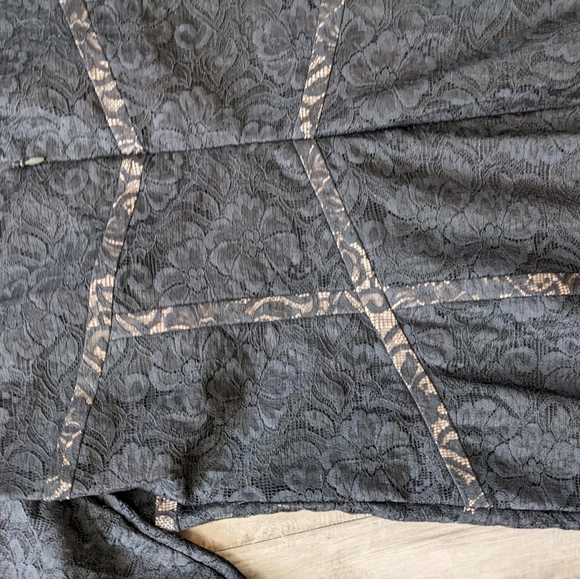 Calvin Klein Black Lace Dress 14 - Picture 3 of 3